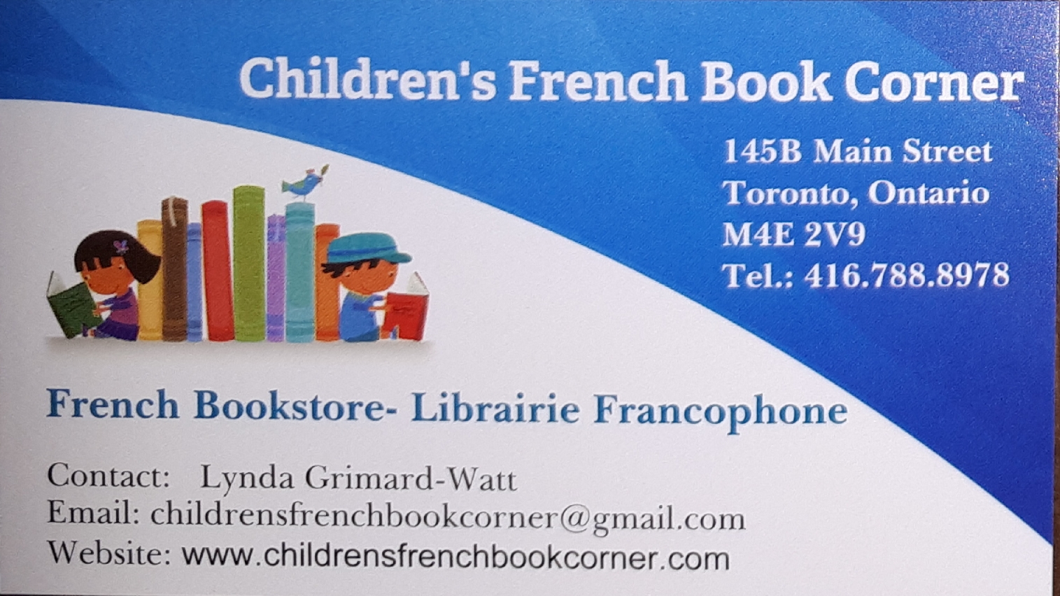 Children's French Book Cor